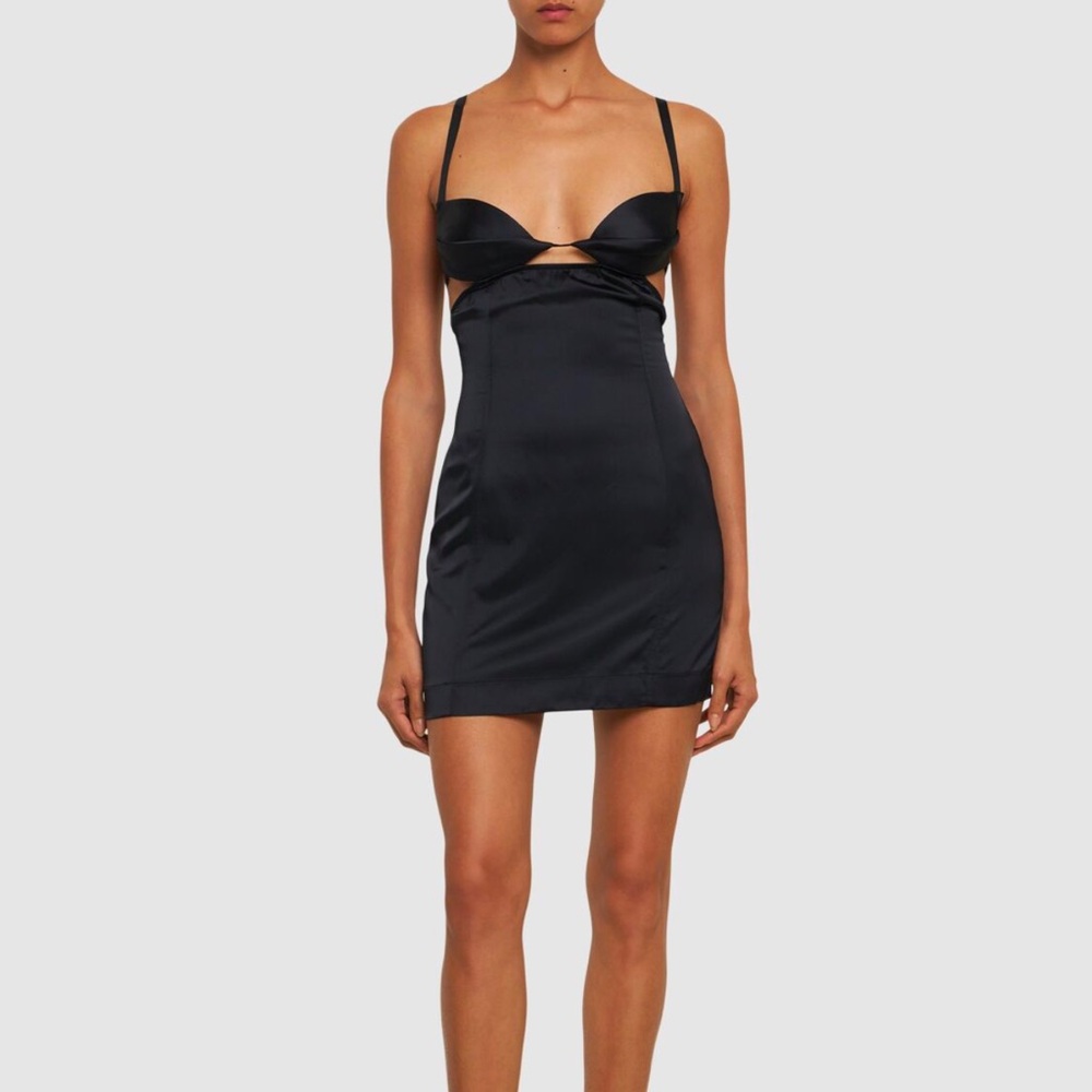 Elegant Black Mini Dress